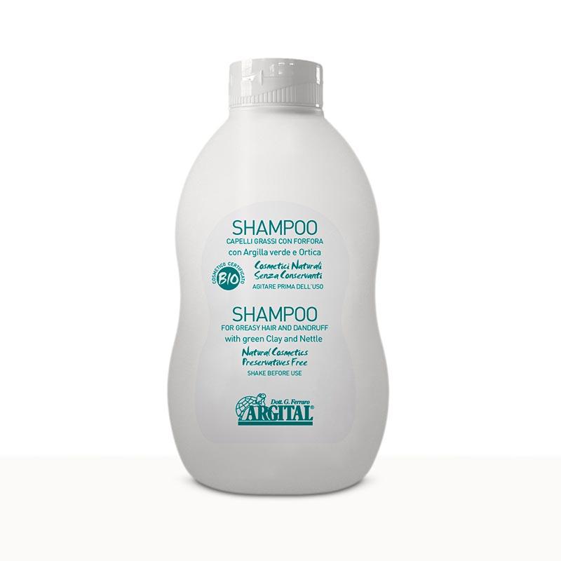 Pogo stick spring kromatisk Græsse Argital Shampoo til fedtet hår og skæl - Med Brændenælde-blad ekstrakt –  Way of Living ApS